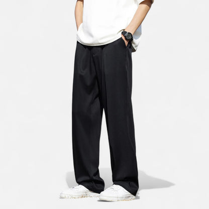 VelroisMode | Men's Light & Thin Semi-Wide Pants – Effortless Summer Comfort
