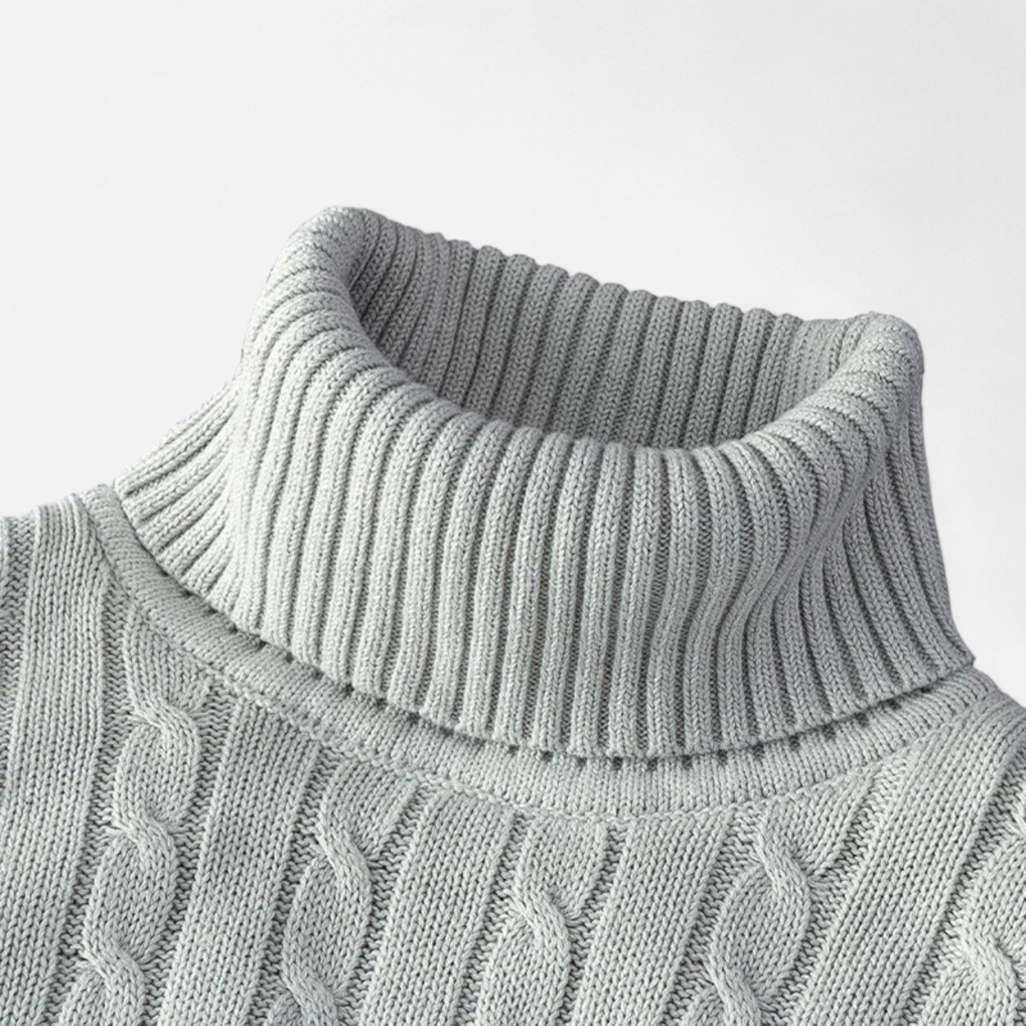 Velroismode | Men’s High Neck Turtleneck Sweater