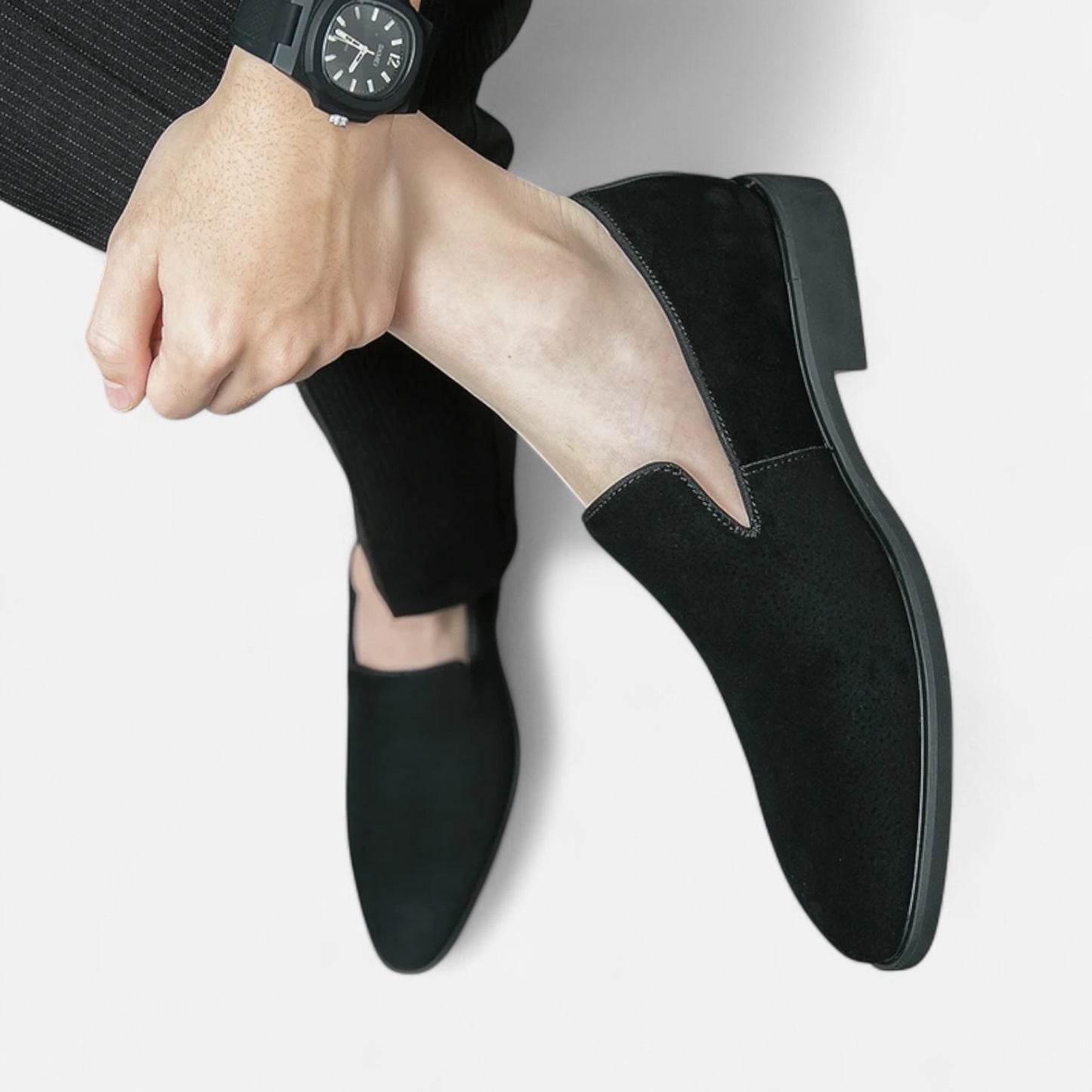 VelroisMode | Men's Luxury Leather Business Shoes – Timeless Elegance, Unmatched Craftsmanship