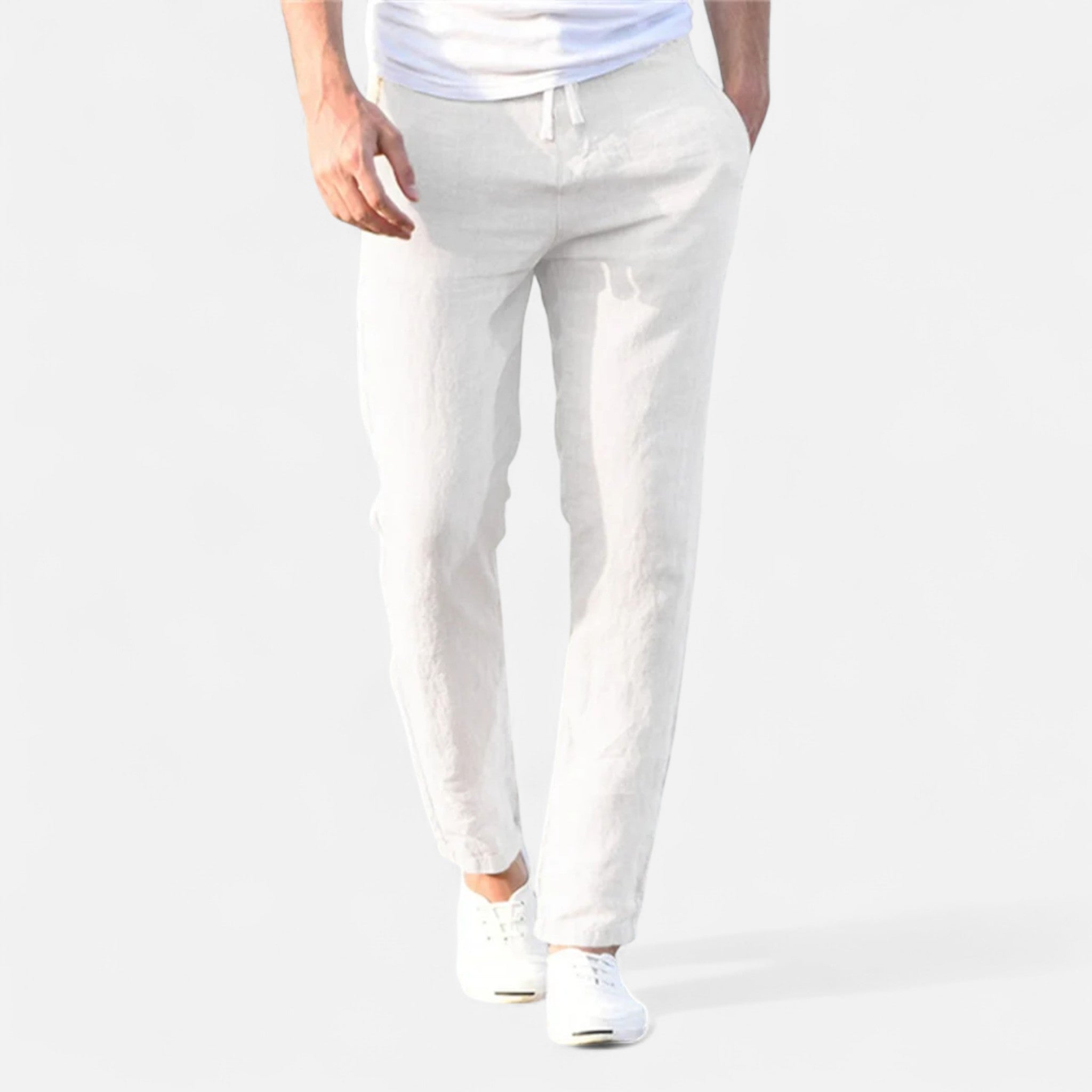 Velroismode | Men’s Slim Fit Trousers Business Pants