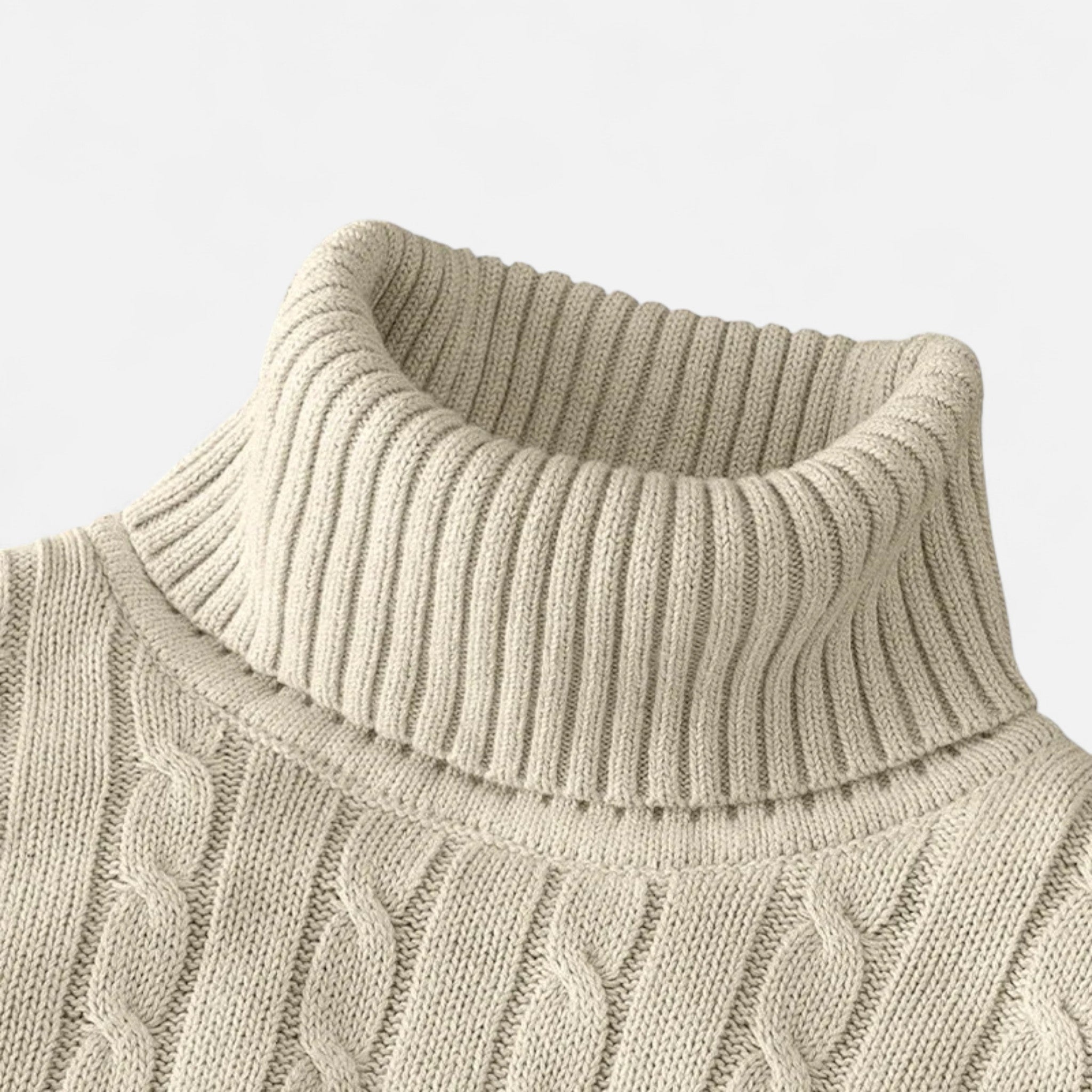 Velroismode | Men’s High Neck Turtleneck Sweater