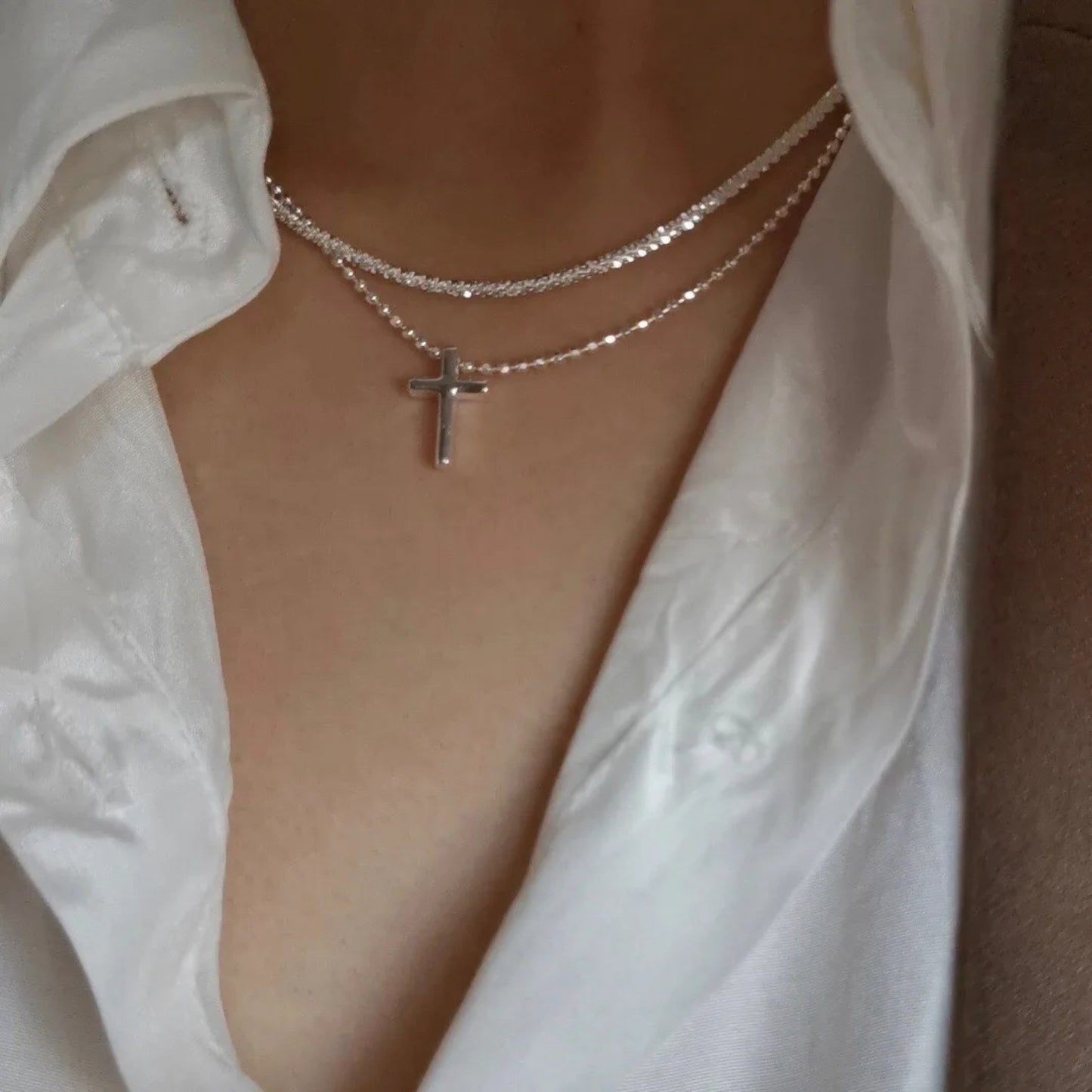 VelroisMode | Sparkling Necklace Chain – Radiant Elegance, Everyday Luxury