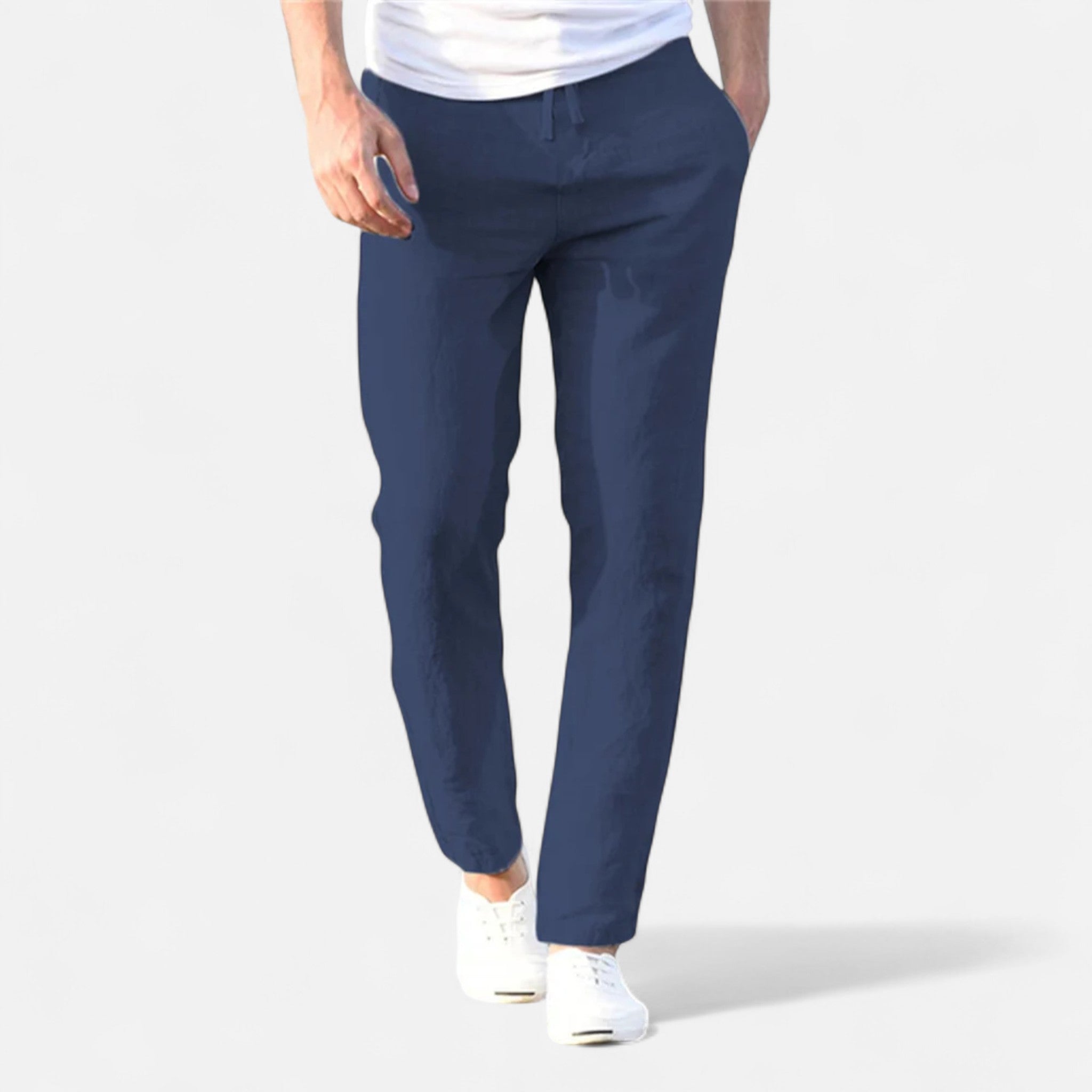 Velroismode | Men’s Slim Fit Trousers Business Pants